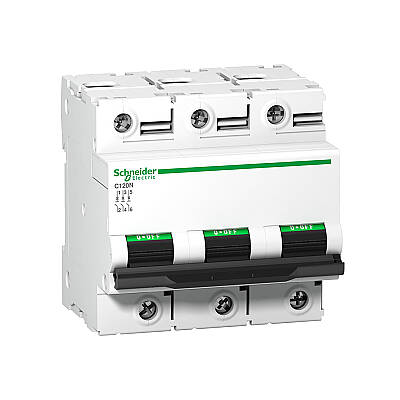 Scheider A9N18369 Otomatik Sigorta C Tipi 3 Kutup 125 Amper 10kA - SCHNEIDER