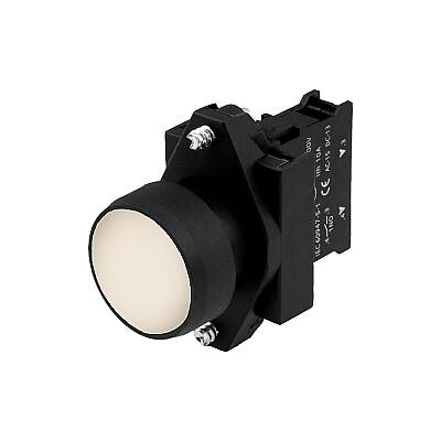 Siemens 3SB6110-0AB60-1BA0 Buton Beyaz 1 Na (Plastik Seri) - SIEMENS