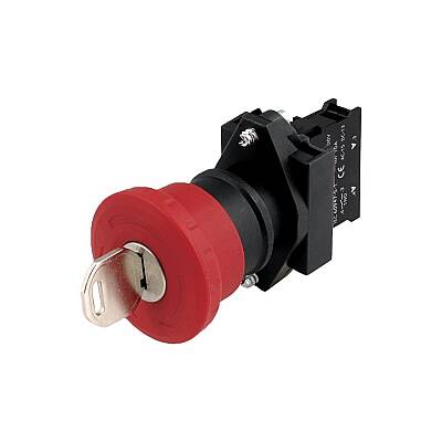 Siemens 3SB6110-1HD20-1CA0 Kilitli Acil Stop Butonu 1 Nk - SIEMENS