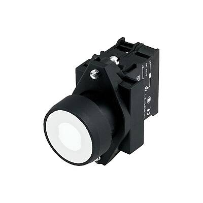 Siemens 3SB6113-0DB60-1BA0 Işıklı Buton Beyaz 1 Na 24V Ac/Dc - SIEMENS