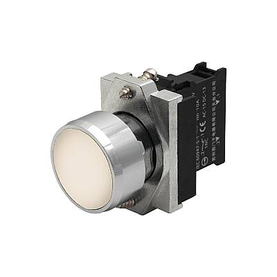 Siemens 3SB6160-0AB60-1BA0 Buton Beyaz 1 Na (Metal Seri) - SIEMENS