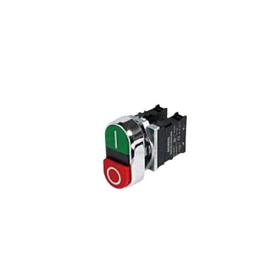 Siemens 3SB6160-3AA24-1MK0 İkiz Buton Yeşil/Kırmızı I-0 1Na+1Nk - SIEMENS