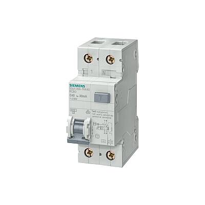 Siemens 5SU1353-1KK25 Otomatik Sigorta+Kaçak Akım C2x25A. 4,5kA - SIEMENS