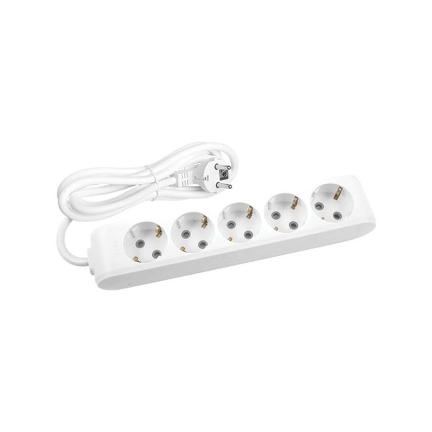 Viko 90113505 Multi-Let 5'li Topraklı Grup Priz - 1